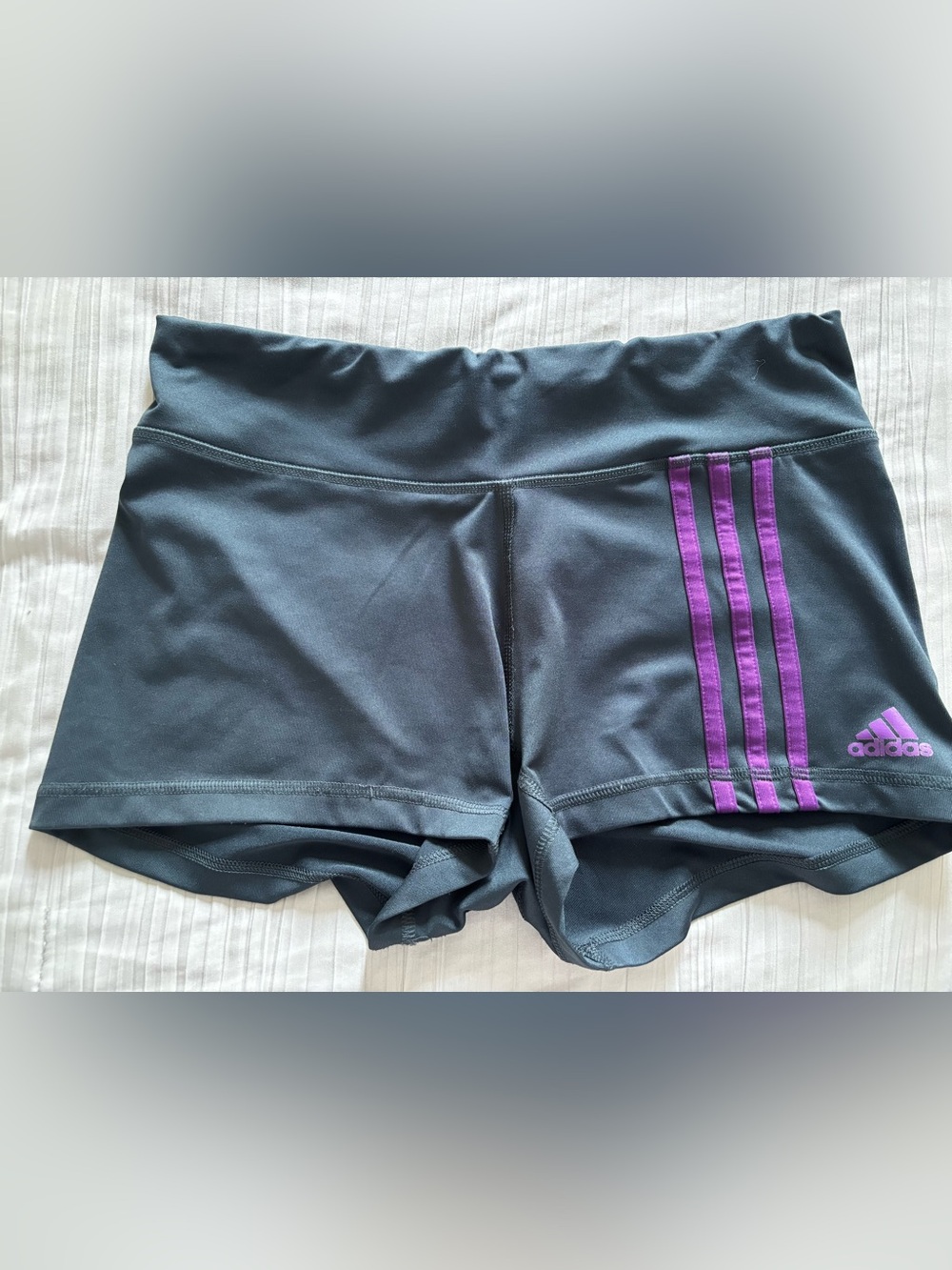 Adidas Women’s Gray Athletic Shorts